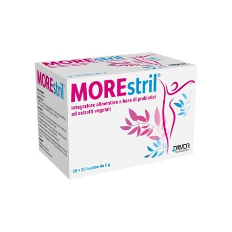 Farmaceutici Damor Morestril 20 Bustine + 20 Bustine - Integratori per ciclo mestruale e menopausa - 972680375 - Farmaceutici...