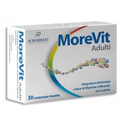 Aurobindo Pharma Italia Morevit Adulti 30 Compresse - Vitamine e sali minerali - 976775104 - Aurobindo Pharma Italia - € 5,32