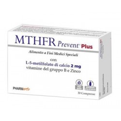 Pharmarte Mthfr Prevent Plus 30 Compresse Da 500 Mg - Rimedi vari - 926431976 - Pharmarte - € 17,70
