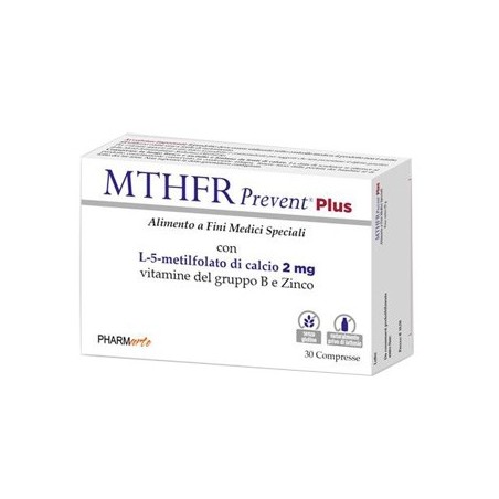 Pharmarte Mthfr Prevent Plus 30 Compresse Da 500 Mg - Rimedi vari - 926431976 - Pharmarte - € 17,58