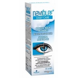 Visufarma Naviblef Daily Care Schiuma Per Rimozione Secrezioni Oculari Da Palpebre E Ciglia 50 Ml - Occhi rossi e secchi - 93...