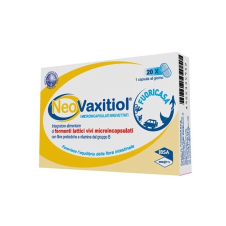 Ibsa Farmaceutici Italia Neovaxitiol 20 Capsule - Integratori di fermenti lattici - 922334952 - Ibsa - € 7,88