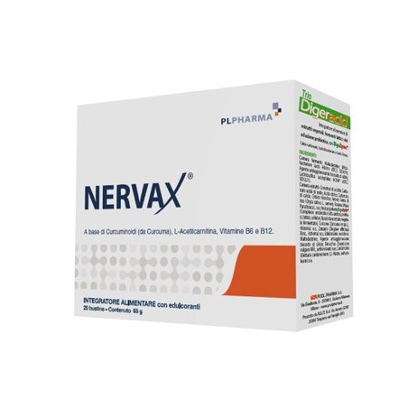 Pl Pharma Nervax 20 Bustine - Integratori per concentrazione e memoria - 934317316 - Pl Pharma - € 22,75