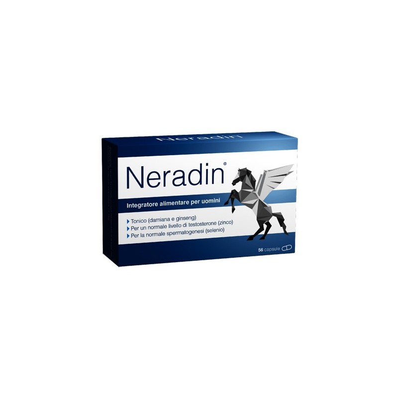 Neradin Integratore Libido Energia e Fertilità per Uomo 56 Capsule Pharmasgp Gmbh - 1