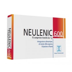 Bruno Farmaceutici Neulenic 600 15 Compresse Rivestite - Integratori - 924268764 - Bruno Farmaceutici - € 18,56