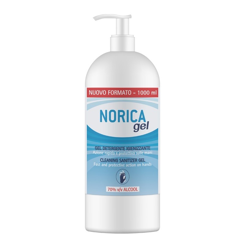 Norica Gel Detergente Igienizzante 70% Alcool 1 Litro - Disinfettanti e cicatrizzanti - 980533982 - Norica - € 22,85