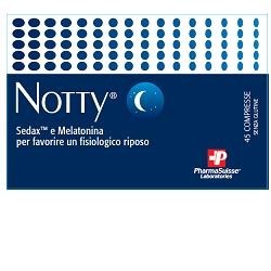 Pharmasuisse Laboratories Notty 45 Compresse - Integratori per umore, anti stress e sonno - 933883249 - Pharmasuisse Laborato...
