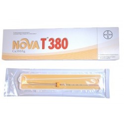 Bayer Dispositivo Intrauterino Nova T 380 In Polietilene Con Spirale In Rame Superficie 380 Mmq E Anima In Argento - Home - 9...