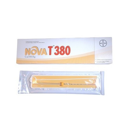 Bayer Dispositivo Intrauterino Nova T 380 In Polietilene Con Spirale In Rame Superficie 380 Mmq E Anima In Argento - Rimedi v...