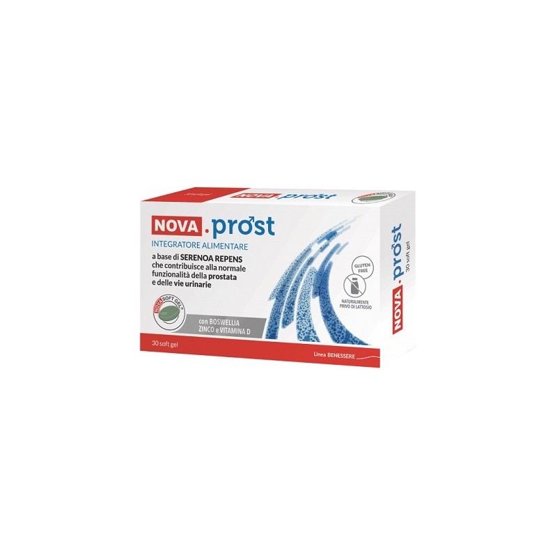 Nova Prost Integratore per la Prostata 30 Capsule Softgel - Integratori per prostata - 937030892 - Nova Argentia - € 11,28