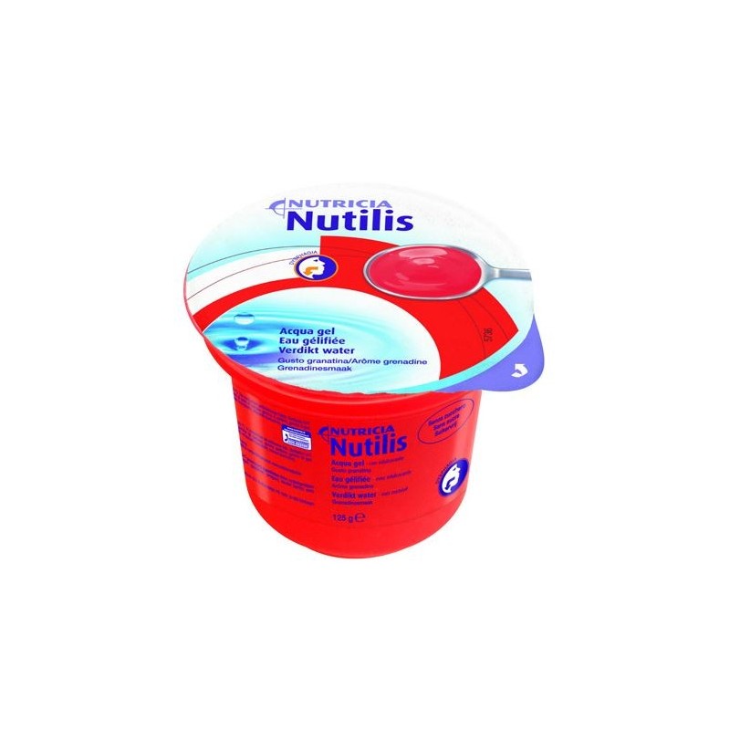 Danone Nutricia Nutilis Aqua Gel 125g Gusto Granatina 12 Pezzi - Rimedi vari - 913599534 - Nutilis - € 18,19