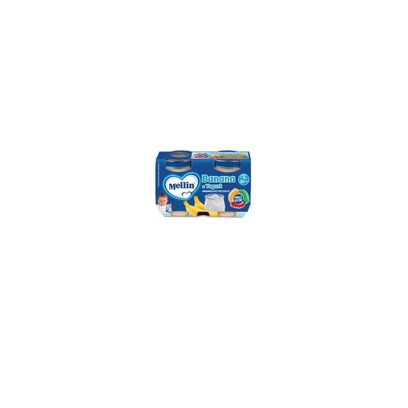 Mellin Merenda Yogurt Banana 2x120 G - Alimentazione e integratori - 901392744 - Mellin - € 2,70