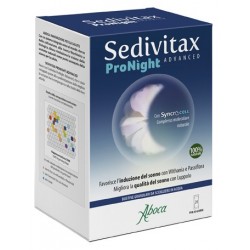 Aboca Societa' Agricola Sedivitax Pronight Advanced 20 Bustine - Integratori per umore, anti stress e sonno - 978399828 - Aboca