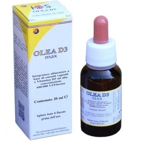 Herboplanet Olea D3 Max per le Difese Immunitarie 20 Ml - Integratori per articolazioni ed ossa - 972532840 - Herboplanet - €...