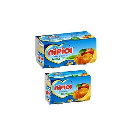 Nipiol Omogeneizzato Frutta Mista 80 G 2 Pezzi - Omogeneizzati e liofilizzati - 910890161 - Nipiol - € 1,31