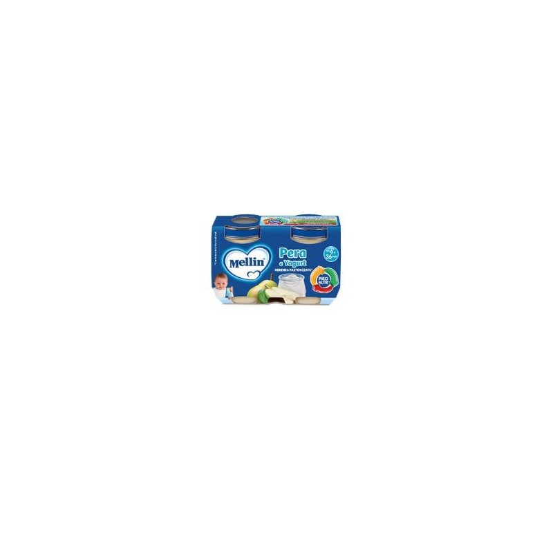Mellin Merenda Yogurt Pera 2x120 G - Alimentazione e integratori - 901392757 - Mellin - € 2,81