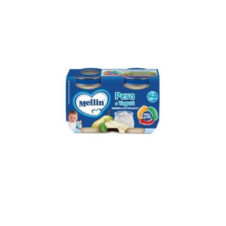 Mellin Merenda Yogurt Pera 2x120 G - Alimentazione e integratori - 901392757 - Mellin - € 2,81