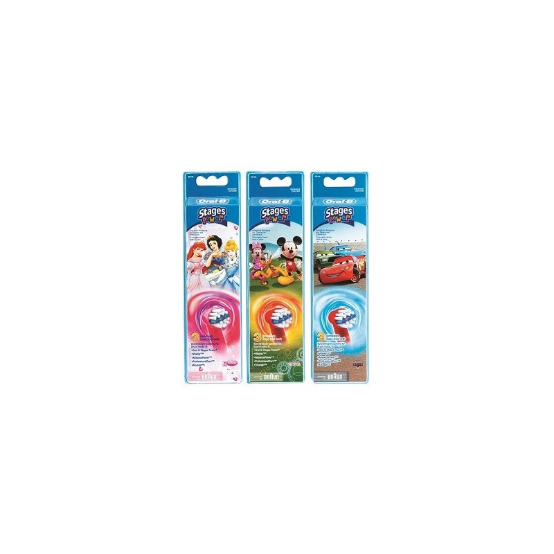 Procter & Gamble Oral-b Eb10/3k Ricambi Kids - Spazzolini elettrici e idropulsori - 912290196 - Oral-B - € 15,80
