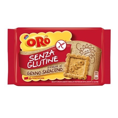 Mondelez Italia Oro Saiwa Senza Glutine Grano Saraceno 6 X 40 G - Biscotti e merende per bambini - 972538324 - Mondelez Itali...