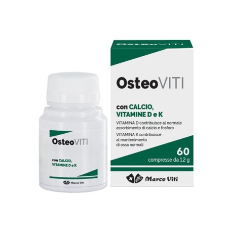 Marco Viti Farmaceutici Osteoviti 60 Compresse - Vitamine e sali minerali - 941794810 - Marco Viti - € 8,39