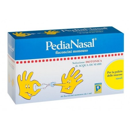 Pediatrica Pedianasal Soluzione Isotonica 30 Flaconcini 5 Ml - Prodotti per la cura e igiene del naso - 931580601 - Pediatric...