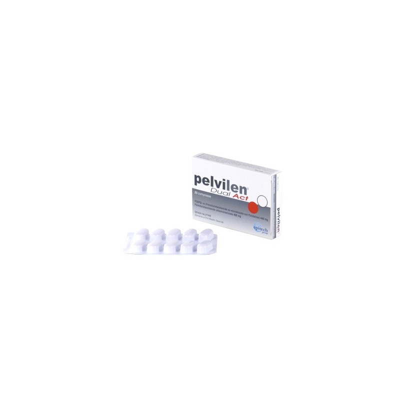 Pelvilen Dual Act Dolore Pelvico Cronico 20 compresse Pelvilen - 1