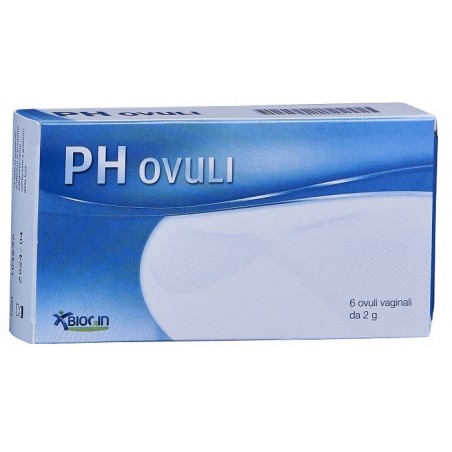 Biogin pH Ovuli Prevenzione di Vaginosi Batteriche e Micotiche 6 Pezzi - Lavande, ovuli e creme vaginali - 981492224 - Biogin...