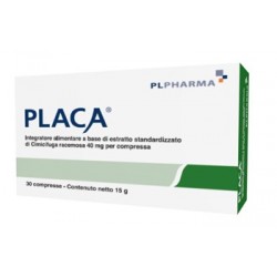Pl Pharma Placa 30 Compresse - Integratori per ciclo mestruale e menopausa - 902072774 - Pl Pharma - € 14,50