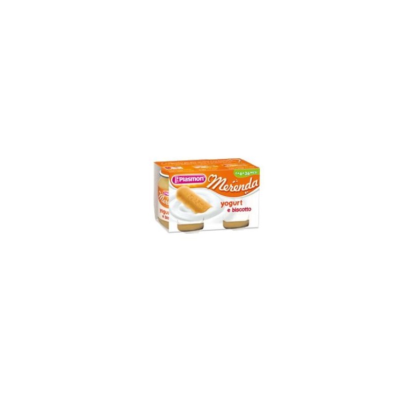 Plasmon Omogeneizzato Yogurt Biscotto 120 G X 2 Pezzi - Omogeneizzati e liofilizzati - 912860032 - Plasmon - € 2,83