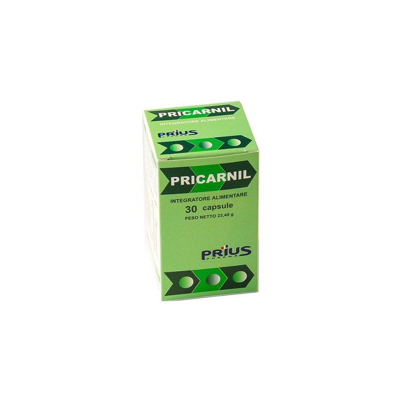 Prius Pharma Pricarnil 60 Capsule - Integratori per concentrazione e memoria - 942802378 - Prius Pharma - € 31,88