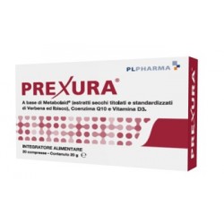 Pl Pharma Prexura 20 Compresse - Circolazione e pressione sanguigna - 943282828 - Pl Pharma - € 22,29