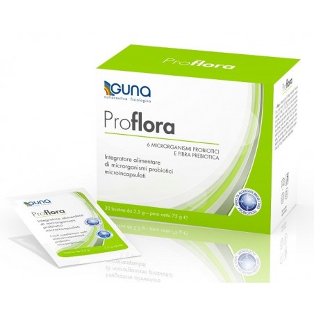 Guna Proflora Integratore di Probiotici 30 Bustine - Integratori di fermenti lattici - 938088251 - Guna - € 26,66