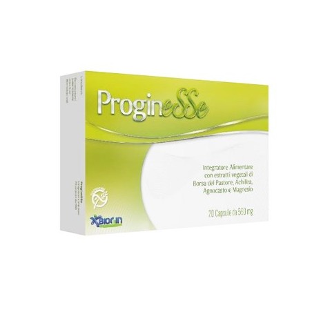 ProgineSSe Integratore Ciclo Mestruale Magnesio 20 Capsule - Integratori per ciclo mestruale e menopausa - 975083054 - Biogin...
