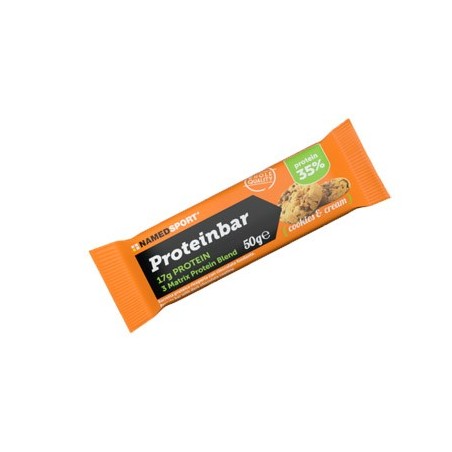 Namedsport Proteinbar Cookies & Cream 50 G - Rimedi vari - 973353877 - Namedsport - € 2,48