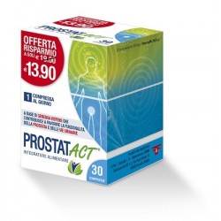 Prostat Act Integratore Per La Prostata 30 Compresse - Integratori per apparato uro-genitale e ginecologico - 973645346 - Lin...