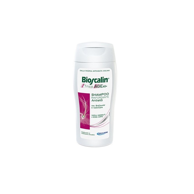 Bioscalin Tricoage 45+ Shampoo Per Donna Rinforzante Antietà 200 Ml - Shampoo anticaduta e rigeneranti - 977470590 - Bioscali...
