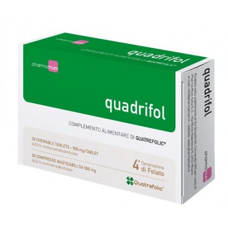 Pharma Mum Italia Quadrifol 30 Compresse - Vitamine e sali minerali - 941617449 - Pharma Mum Italia - € 14,19