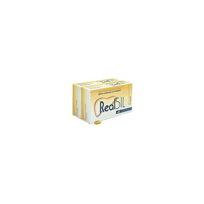 RealSIL Integratore Detossificante Del Fegato 80 Capsule Realsil - 1