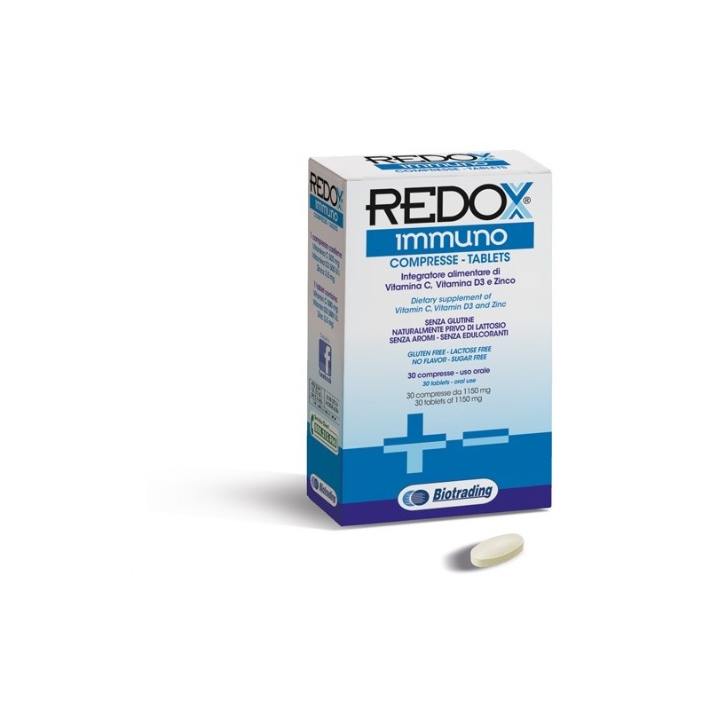 Biotrading Unipersonale Redox Immuno 30 Compresse - Integratori per difese immunitarie - 944957354 - Biotrading Unipersonale ...