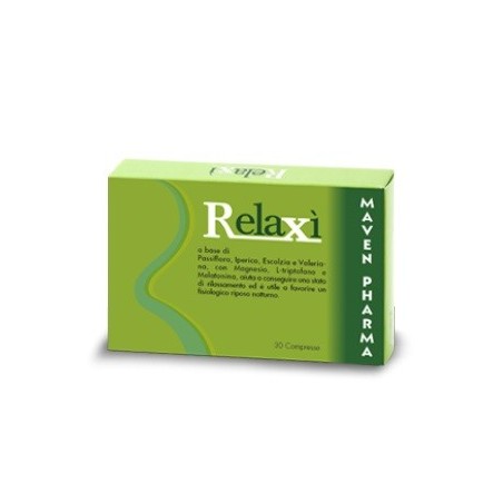 Maven Pharma Relaxi 30 Compresse Maven Pharma - 1 Maven Pharma Relaxi 30 Compresse Maven Pharma - 1