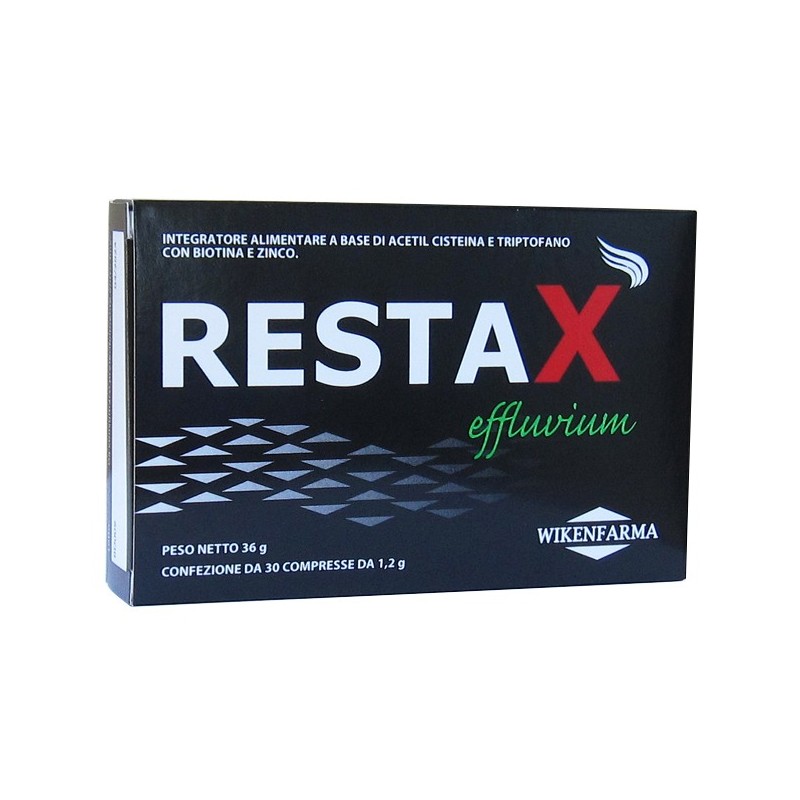 Wikenfarma Restax Effluvium 30 Compresse - Integratori per pelle, capelli e unghie - 982526687 - Wikenfarma - € 29,93