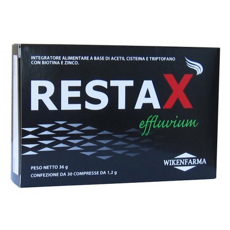 Wikenfarma Restax Effluvium 30 Compresse Wikenfarma - 1 Wikenfarma Restax Effluvium 30 Compresse Wikenfarma - 1