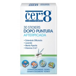 Larus Pharma Cer'8 Stickers Dopo Puntura 30 Pezzi - Insettorepellenti - 943909616 - Cer'8 - € 3,30