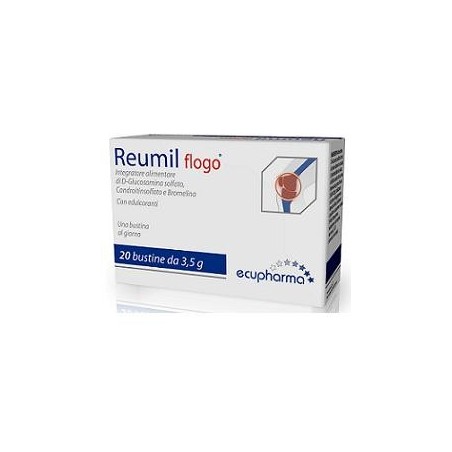 Ecupharma Reumil Flogo 20 Bustine - Integratori per dolori e infiammazioni - 934374556 - Ecupharma - € 14,72