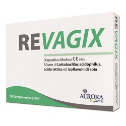Aurora Biofarma Revagix 10 Compresse Vaginali - Igiene intima - 979256017 - Aurora Biofarma - € 17,31
