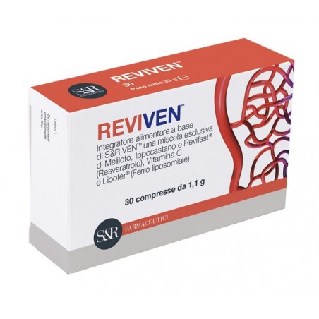 Reviven Integratore Per Circolazione Venosa 30 Compresse - Circolazione e pressione sanguigna - 980520581 - Debrox - € 15,66