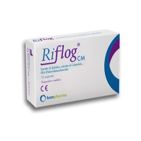 Konpharma Riflog CM 10 Supposte - Farmaci per stitichezza e lassativi - 971477169 - Konpharma - € 18,15