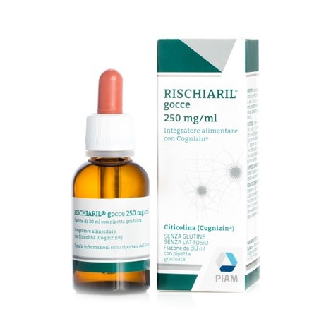 Piam Farmaceutici Rischiaril Gocce 30 Ml - Integratori per concentrazione e memoria - 977804020 - Piam Farmaceutici - € 20,83