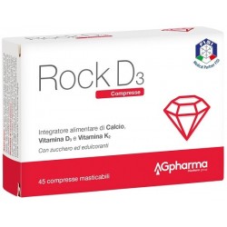 Ag Pharma Rock D3 45 Compresse - Vitamine e sali minerali - 935696904 - Ag Pharma - € 15,14