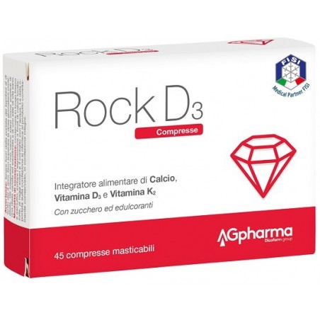 Ag Pharma Rock D3 45 Compresse - Vitamine e sali minerali - 935696904 - Ag Pharma - € 14,63